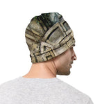 Mayan Stone Print Beanie
