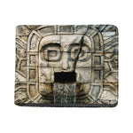 Mayan Stone Print Bifold Wallet