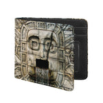 Mayan Stone Print Bifold Wallet