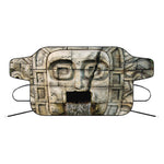 Mayan Stone Print Car Windshield Snow Cover