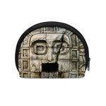 Mayan Stone Print Coin Purse