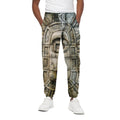 Mayan Stone Print Cotton Sweatpants