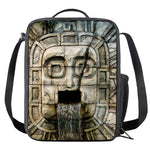 Mayan Stone Print Crossbody Lunch Bag
