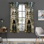 Mayan Stone Print Curtain