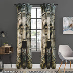 Mayan Stone Print Curtain