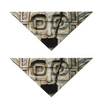 Mayan Stone Print Dog Bandana