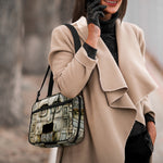 Mayan Stone Print Double Strap Bible Bag