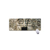 Mayan Stone Print Extended Mouse Pad