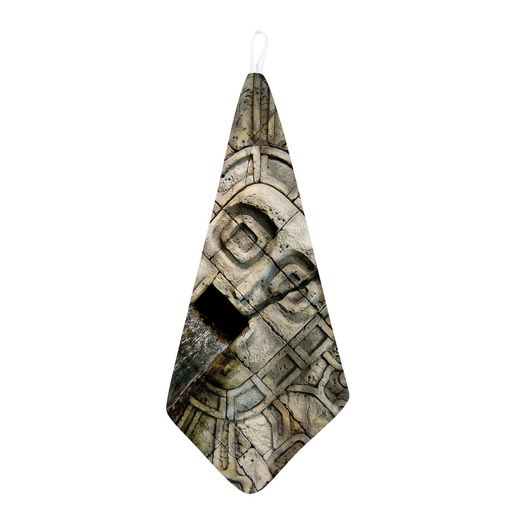 Mayan Stone Print Hand Towel
