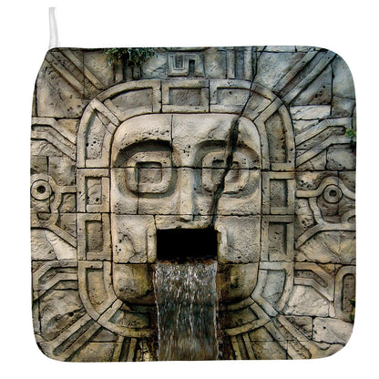 Mayan Stone Print Hand Towel