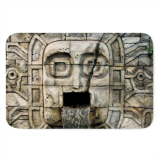 Mayan Stone Print Indoor Door Mat