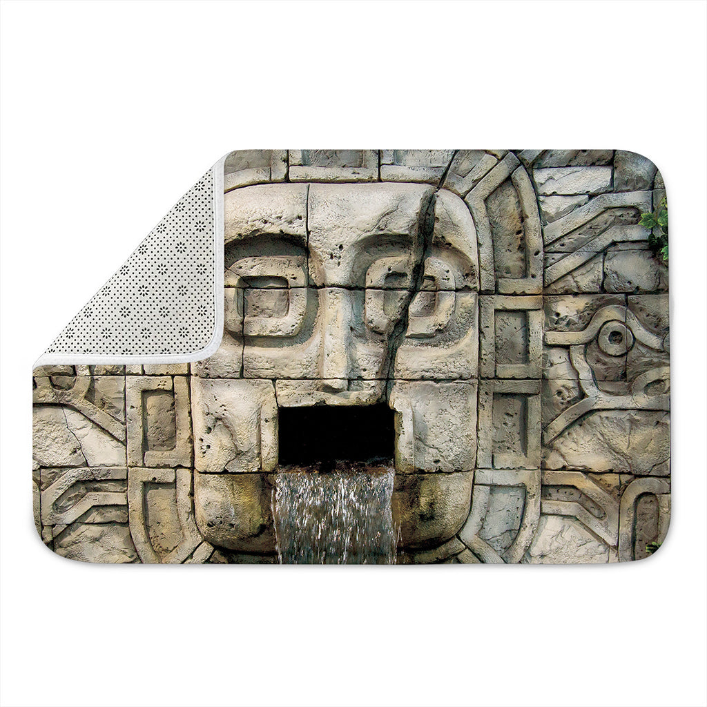 Mayan Stone Print Indoor Door Mat