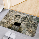 Mayan Stone Print Indoor Door Mat