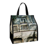 Mayan Stone Print Insulated Lunch Tote