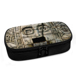 Mayan Stone Print Insulin Cooler Travel Case