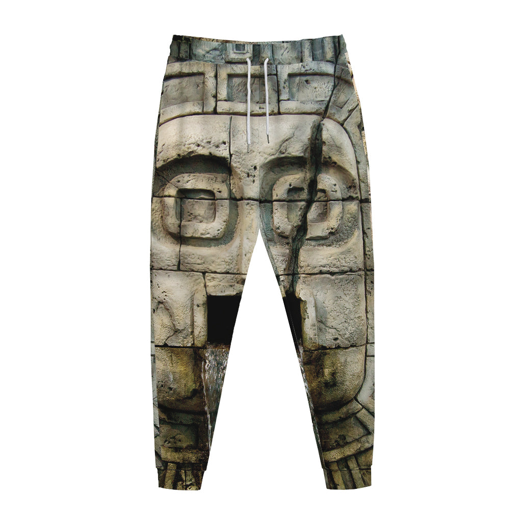 Mayan Stone Print Jogger Pants