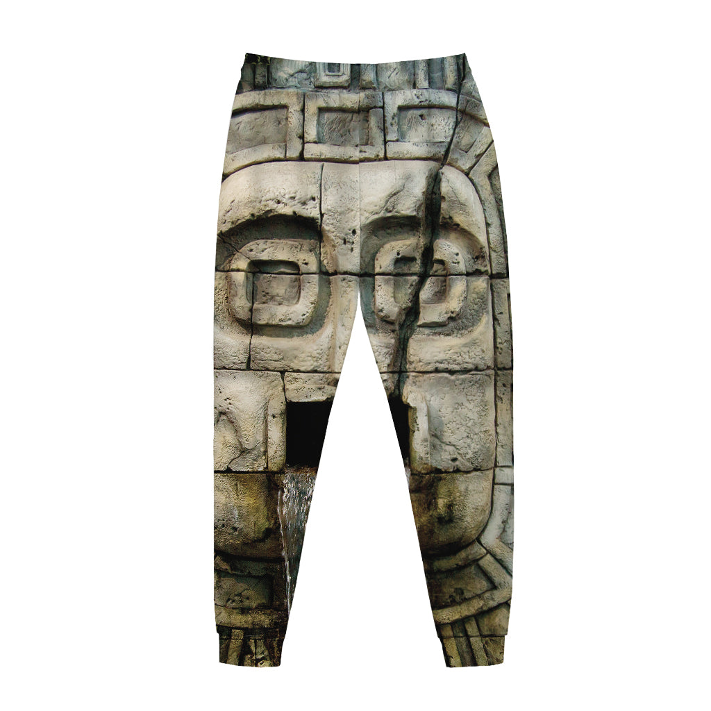 Mayan Stone Print Jogger Pants