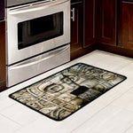 Mayan Stone Print Kitchen Mat