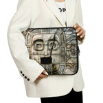 Mayan Stone Print Laptop Sleeve