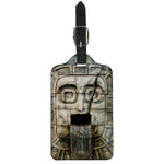 Mayan Stone Print Luggage Tag