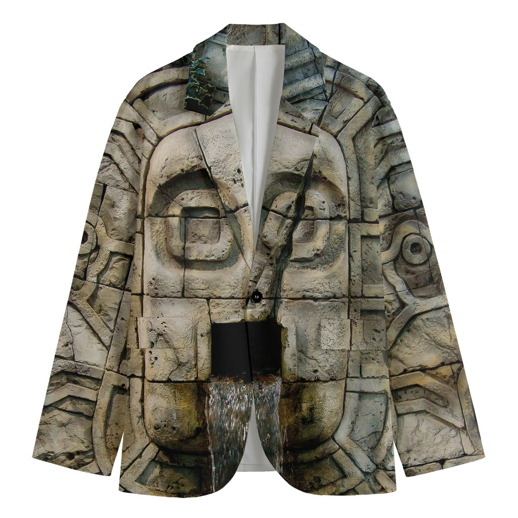 Mayan Stone Print Men's Blazer