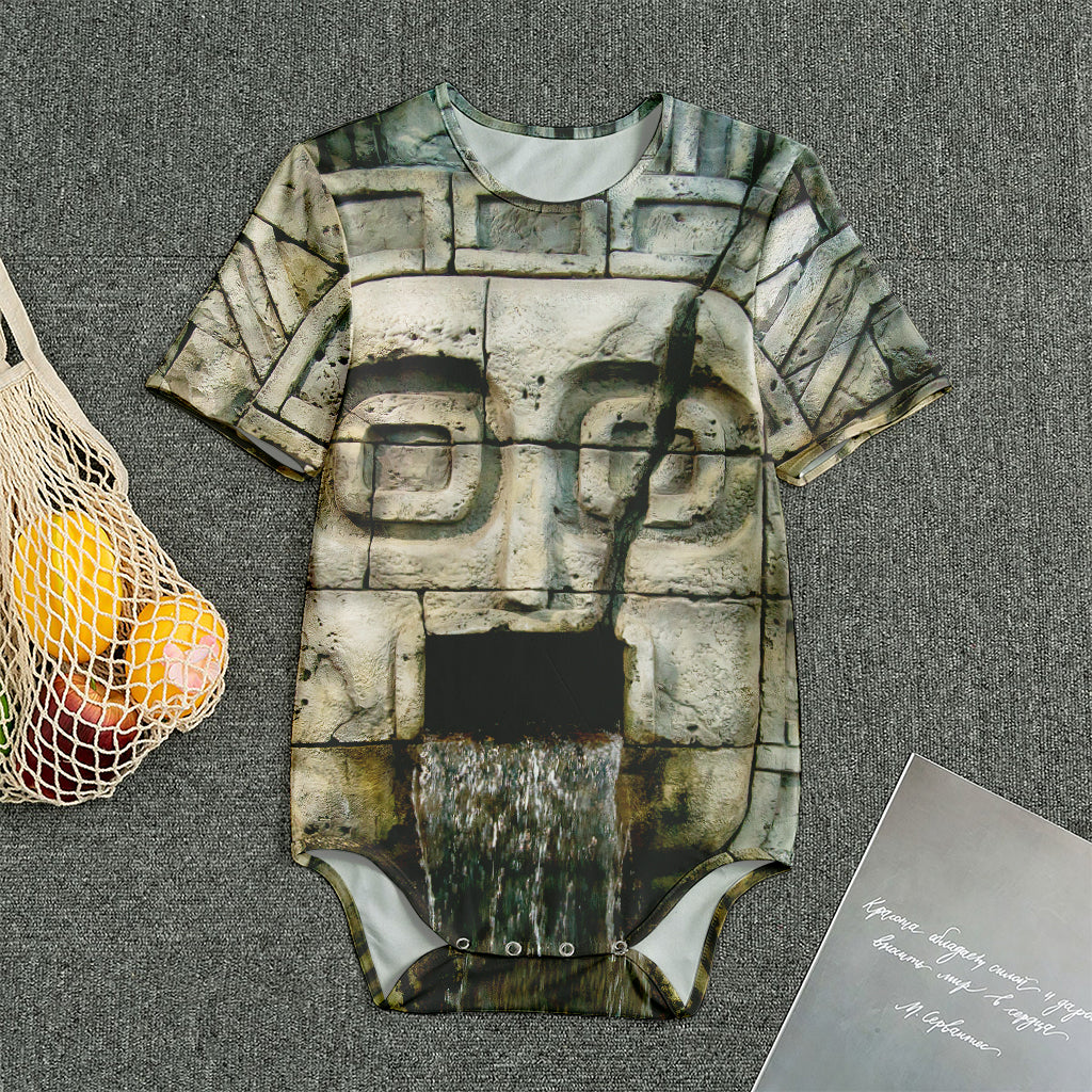 Mayan Stone Print Men's Bodysuit