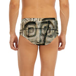 Mayan Stone Print Men's Briefs