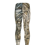 Mayan Stone Print Men's leggings