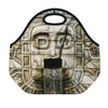 Mayan Stone Print Neoprene Lunch Bag