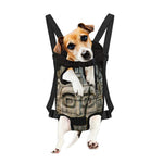 Mayan Stone Print Pet Carrier Backpack