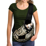 Mayan Stone Print Pet Sling Carrier