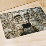 Mayan Stone Print Polyester Doormat