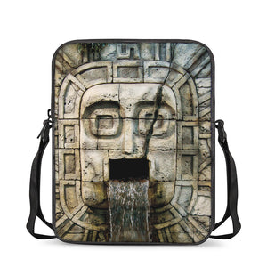 Mayan Stone Print Rectangular Crossbody Bag