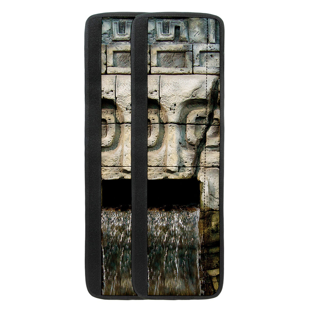 Mayan Stone Print Refrigerator Handle Covers