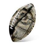 Mayan Stone Print Rugby Ball