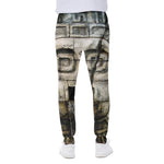 Mayan Stone Print Scuba Joggers