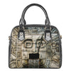 Mayan Stone Print Shoulder Handbag