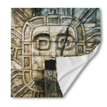 Mayan Stone Print Silk Bandana