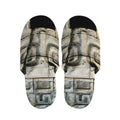 Mayan Stone Print Slippers