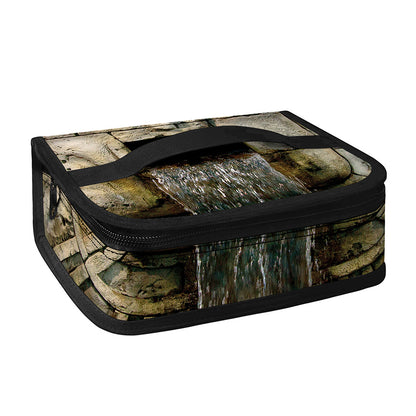 Mayan Stone Print Small Lunch Bag