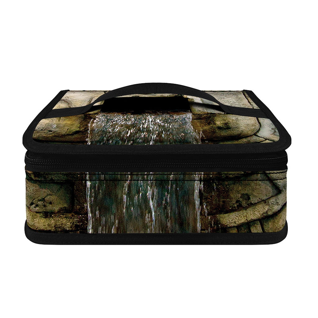 Mayan Stone Print Small Lunch Bag