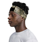 Mayan Stone Print Sports Headband