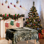 Mayan Stone Print Tablecloth