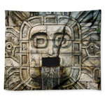 Mayan Stone Print Tapestry