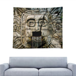 Mayan Stone Print Tapestry