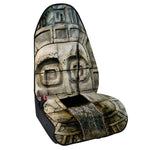 Mayan Stone Print Waterproof Car Seat Cover