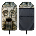 Mayan Stone Print Waterproof Car Seat Cover