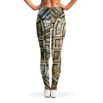 Mayan Stone Print Women's Leggings
