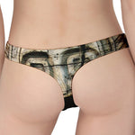 Mayan Stone Print Women's Thong