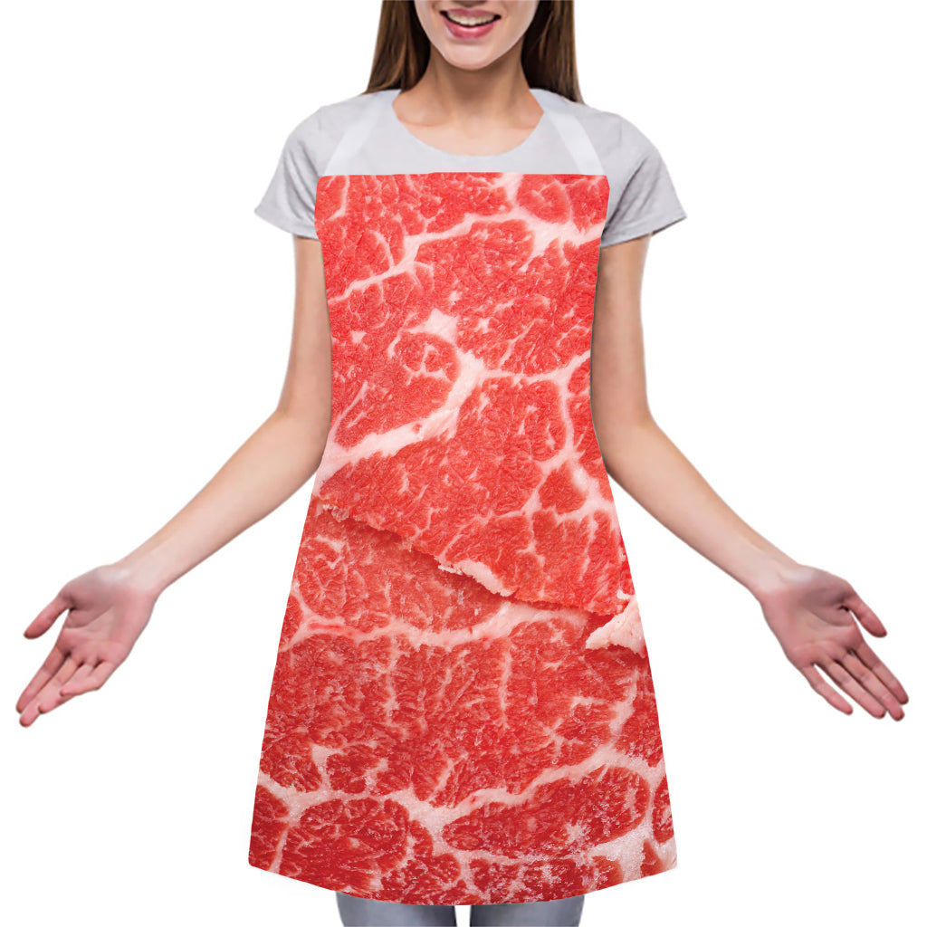 Meat Print Adjustable Apron